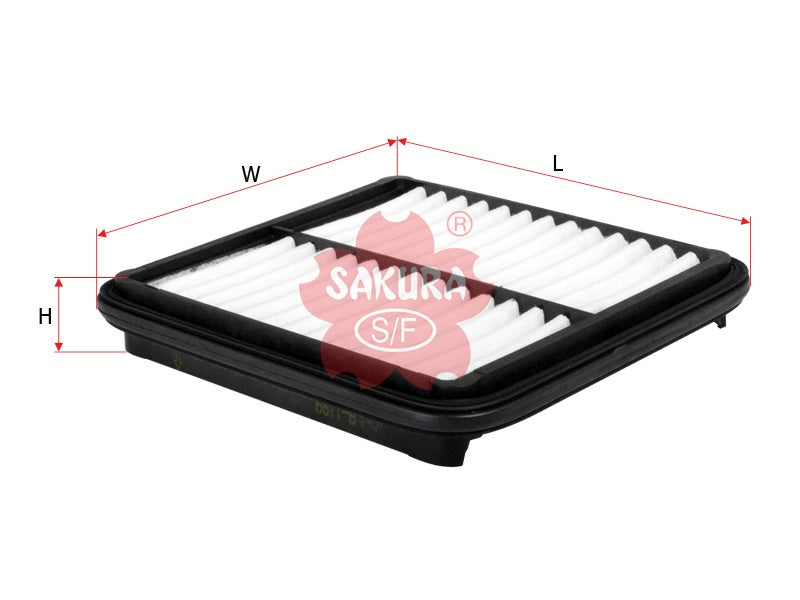 Air Filter (ဒြပ်စင်)၊ SAKURA၊ V9112-0021၊ A-1199၊ TOYOTA (124251)
