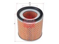 Air Filter (ဒြပ်စင်)၊ SAKURA၊ 143-2000၊ A-1214၊ DAIHATSU (126890)
