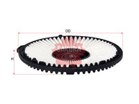 SAKURA,, Air Filter (Element), 17801-87Z03, A-1220, DAIHATSU