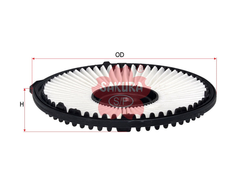 SAKURA,, Air Filter (Element), 17801-87Z03, A-1220, DAIHATSU