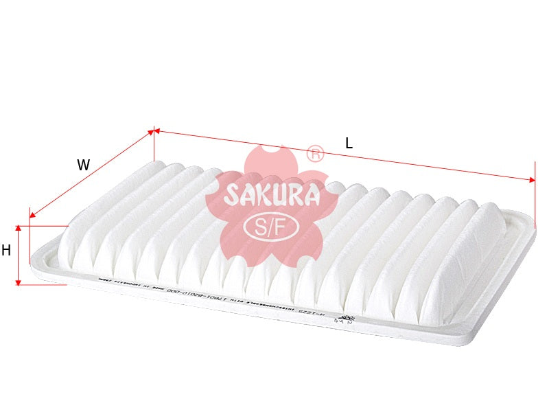 SAKURA,, Air Filter (Element), V9112-D017, A-1225, DAIHATSU