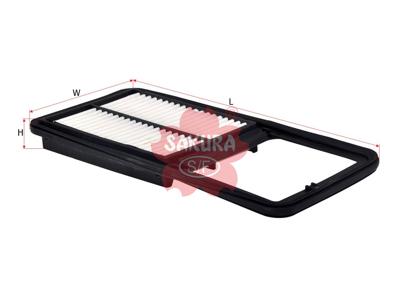 SAKURA,, Air Filter (Element), 17801-BZ100, A-12330, DAIHATSU