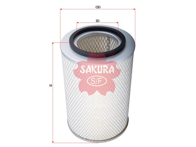 ไส้กรองอากาศ(ไส้กรอง) SAKURA, S1780-12440, A-1305, HINO (125679)