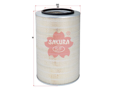 SAKURA,, Air Filter (Element), 17801-2490, A-1309, HINO
