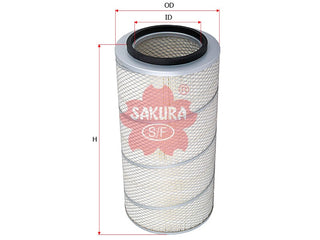 SAKURA,, Air Filter (Element), 419-02-11240, A-1313, INGERSOLL RAND
