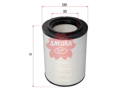 SAKURA,, Air Filter (Element), S1780-12960, A-1317, HINO