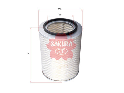 SAKURA,, Air Filter (Element), 17801-2830, A-1323, HINO
