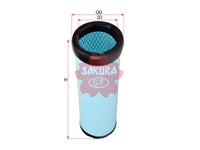 SAKURA,, Air Filter (Element), 17801-3370, A-1326, HINO
