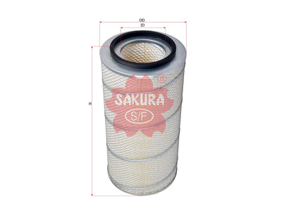 SAKURA,, Air Filter (Element), 17801-2810, A-1334, HINO