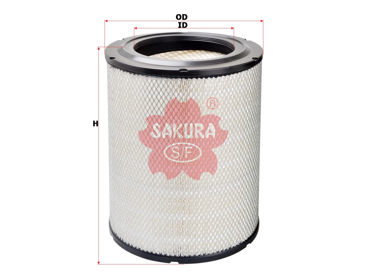 Air Filter (Element), SAKURA, S1790-21150, A-1335M, HINO (125714)