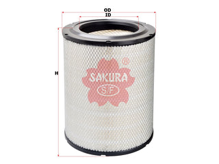 SAKURA,, Air Filter (Element), S1790-21150, A-1335M, HINO