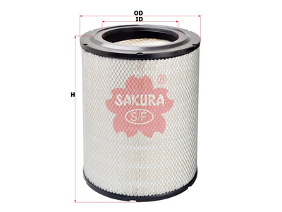 กรองอากาศ(ไส้กรอง) SAKURA, S1790-21150, A-1335M, HINO (125714)