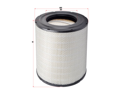 SAKURA,, Air Filter (Element), 17801-JAB30, A-13620, GAC HINO
