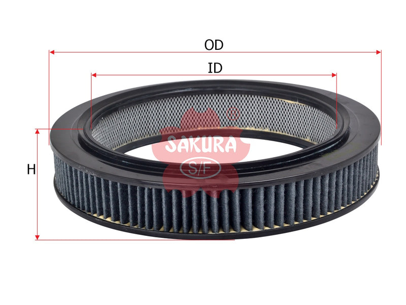 ไส้กรองอากาศ(ไส้) SAKURA, 13780-60B00, A-1407, SUZUKI (123826)