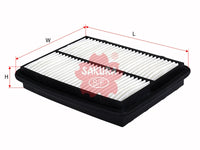 SAKURA,, Air Filter (Element), 96064348, A-1408, GMC
