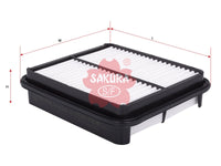 SAKURA,, Air Filter (Element), 91174457, A-1416, SUZUKI