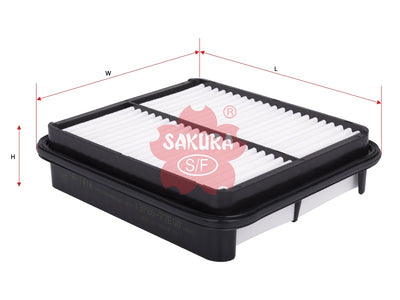 SAKURA,, Air Filter (Element), 91174457, A-1416, SUZUKI