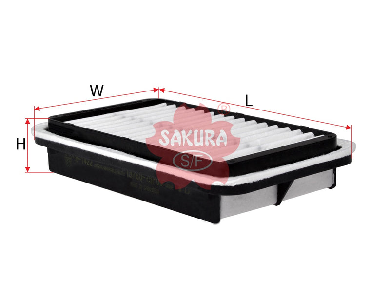 SAKURA,, Air Filter (Element), V9112-S007, A-1422, SUZUKI