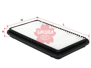 SAKURA,, Air Filter (Element), V9112-S010, A-1425, SUZUKI