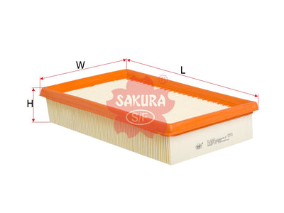 ไส้กรองอากาศ(ไส้กรอง), SAKURA, TY-15372, A-1427, OPEL (123327)