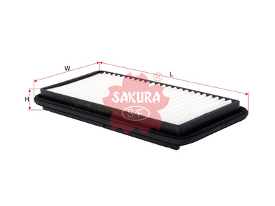 กรองอากาศ(ธาตุ) SAKURA, 13780-M75J00, A-1428, SUZUKI (123880)