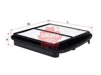 SAKURA,, Air Filter (Element), 13780-52D10, A-1432, SUZUKI