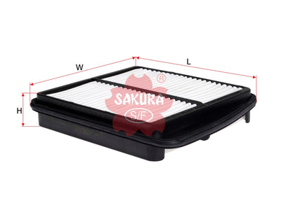SAKURA,, Air Filter (Element), 13780-52D10, A-1432, SUZUKI