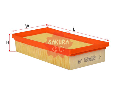 SAKURA,, Air Filter (Element), 13780-62J50-000, A-1435, SUZUKI