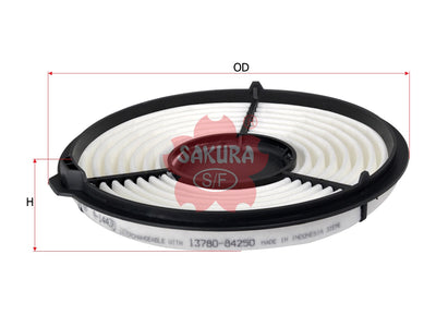 SAKURA,, Air Filter (Element), V9112-S103, A-14430, SUZUKI