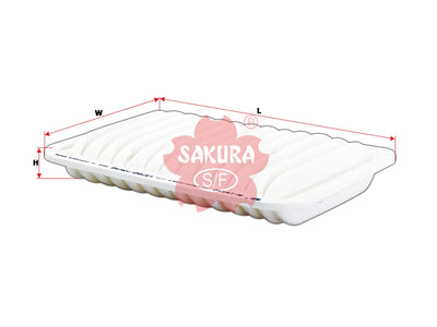SAKURA,, Air Filter (Element), V9112-S011, A-14440, SUZUKI