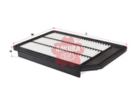 Air Filter (Element)၊ SAKURA၊ 13780-57L00၊ A-14450၊ SUZUKI (123889)