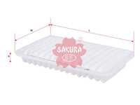 SAKURA,, Air Filter (Element), 13780-58M00-000, A-14460, SUZUKI