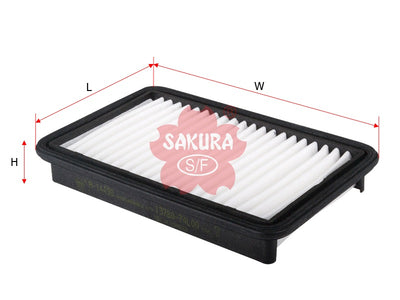 ไส้กรองอากาศ(ไส้กรอง) SAKURA, 13780-74L00, A-14490, SUZUKI (123912)