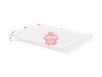Air Filter (ဒြပ်စင်)၊ SAKURA၊ 13780-57R10-000၊ A-14590၊ SUZUKI (123878)