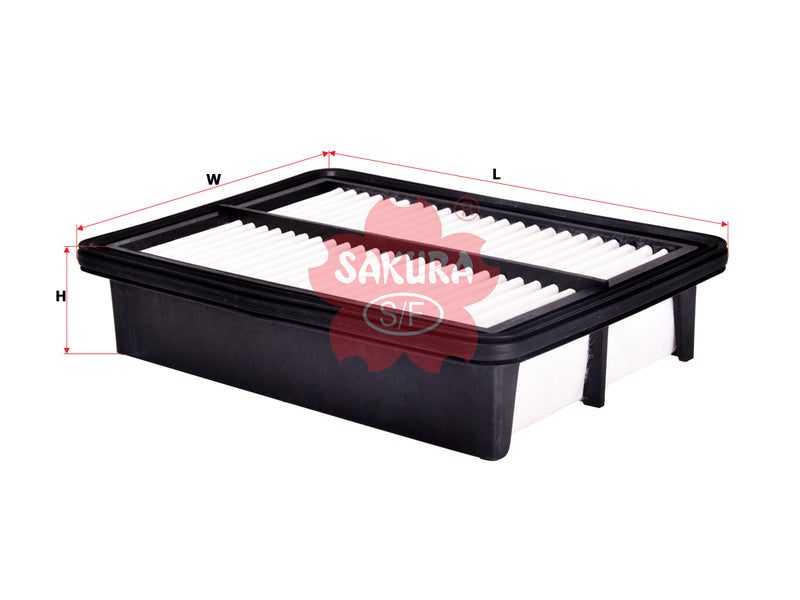 ไส้กรองอากาศ(ธาตุ) SAKURA, 13780-52S00-000, A-14630, SUZUKI (124192)