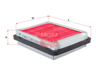 SAKURA,, Air Filter (Element), 94217100, A-1504, ISUZU