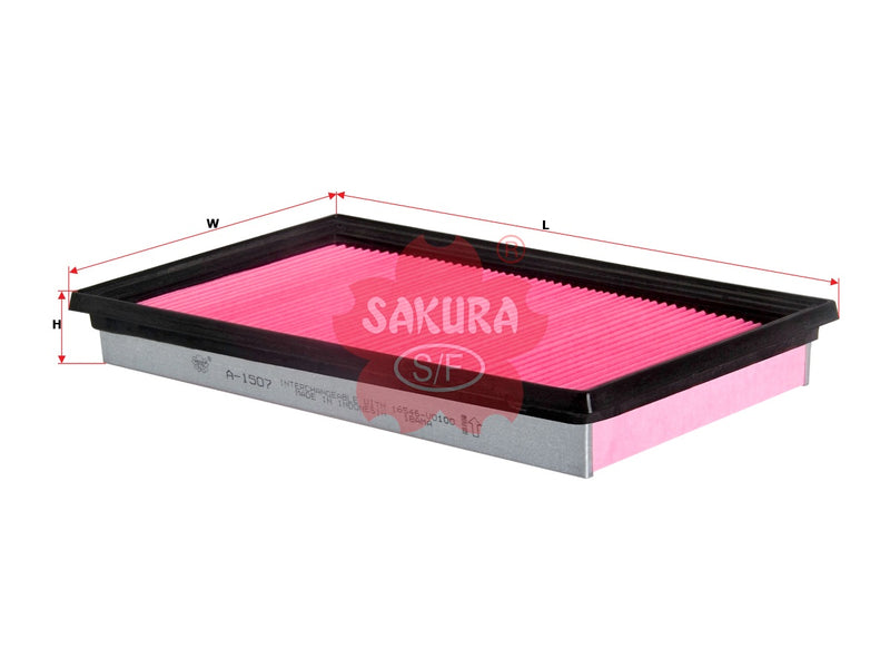 กรองอากาศ(ไส้กรอง) SAKURA, 8-94151614-3, A-1507, INFINITI (124145)