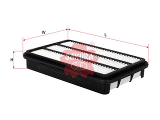 SAKURA,, Air Filter (Element), V9112-Z002, A-1513, SUBARU