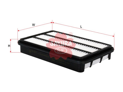 Air Filter (ဒြပ်စင်)၊ SAKURA၊ V9112-Z002၊ A-1513၊ SUBARU (124180)