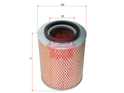 กรองอากาศ(ไส้กรอง), SAKURA, V9112-Z202, A-1514, OPEL (123318)