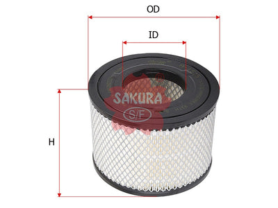 SAKURA,, Air Filter (Element), 8-97944570-0, A-1515, ISUZU