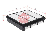SAKURA,, Air Filter (Element), 8-97369293-0, A-1517, MITSUBISHI