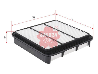 ไส้กรองอากาศ(ธาตุ) SAKURA, 8-97369293-0, A-1517, MITSUBISHI (124901)