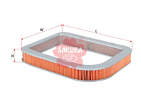 SAKURA,, Air Filter (Element), V9112-H201, A-1612, HONDA