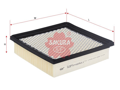 ไส้กรองอากาศ(ไส้กรอง) SAKURA, 25311969, A-1621, HONDA (126235)