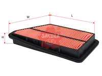 SAKURA,, Air Filter (Element), 143-2027, A-1624, ACURA