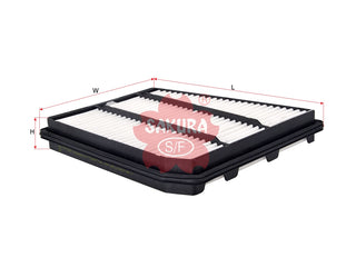 SAKURA,, Air Filter (Element), 25055101, A-1630, HONDA