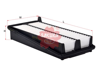 SAKURA,, Air Filter (Element), 143-2029, A-1632, HONDA