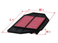 SAKURA,, Air Filter (Element), 17220-PLZ-E01, A-1657, HONDA