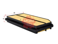 SAKURA,, Air Filter (Element), 17220-RJE-A10, A-1663, HONDA